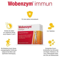 Wobenzym immun Tabletten, 120 St