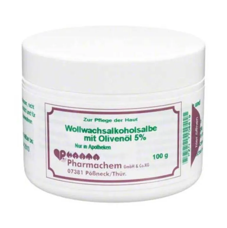 Clearance Wollwachsalkoholsalbe mit Olivenöl 5%, 100 g Sonstige Körperpflegeprodukte