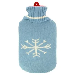 Wärmflasche Gummi 2 l mit Rollkragenpullover Bezug, 1 St