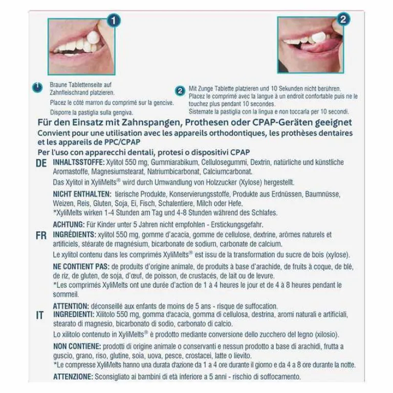 Online Hafttabletten Beeren-Mix Oracoat, 40 St Mundpflege