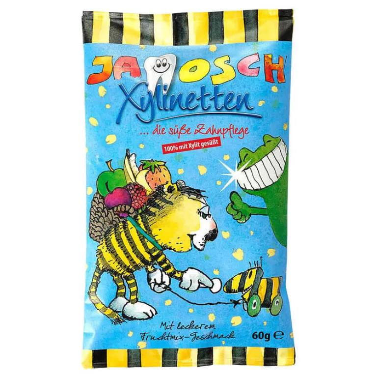 Best Janosch Multifrucht Bonbons, 60 g Kinder Für Kinder & Babys|Zuckerfreie Bonbons