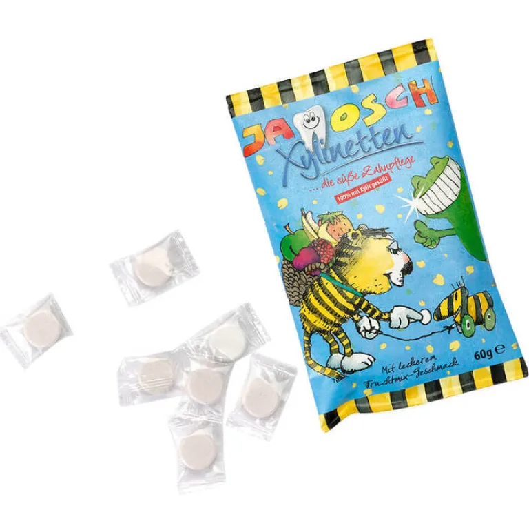 Best Janosch Multifrucht Bonbons, 60 g Kinder Für Kinder & Babys|Zuckerfreie Bonbons