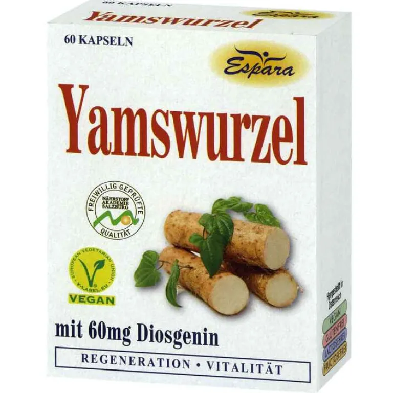 Best Espara Yamswurzel Kapseln vegan, 60 St