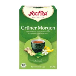 Hot Yogi Tea Grüner Morgen Bio, 17X1.8 g
