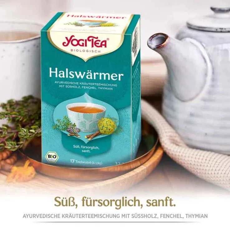 Yogi Tea Halswärmer Bio, 17X1.8 g