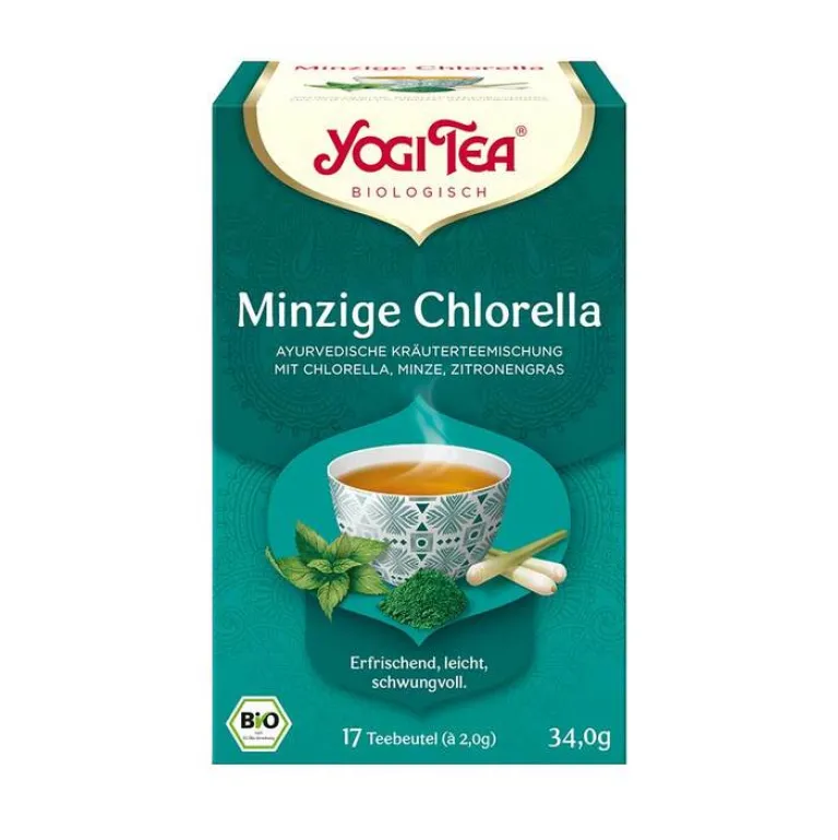 Best Minzige Chlorella Bio 17x2g, 17X2.0 g Yogi Tee