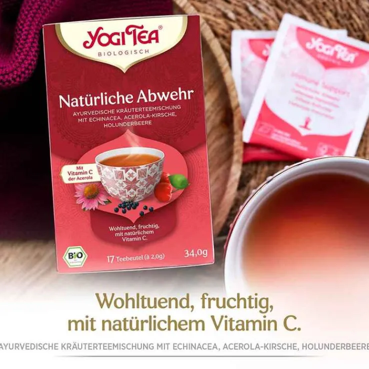 Yogi Tea Natürliche Abwehr Filterbeutel, 17X1.8 g