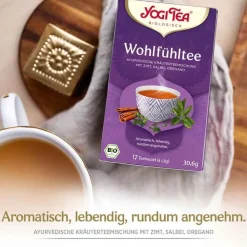 Yogi Tea Wohlfühl Bio, 17X1.8 g