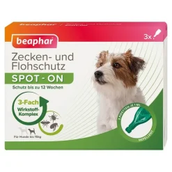 Zecken- und Flohschutz SPOT-ON für kleine Hunde, 3 ml Flöhe, Zecken & Co.|Fell & Haut