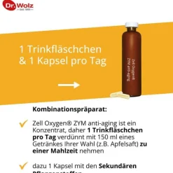Clearance Dr. Wolz Zell Oxygen Zym Anti Aging 14 Tage Kombipackung, 1 P