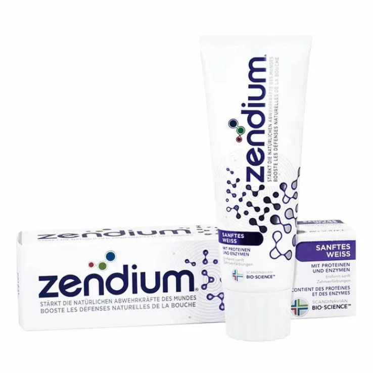 Zendium Zahncreme sanftes weiß, 75 ml