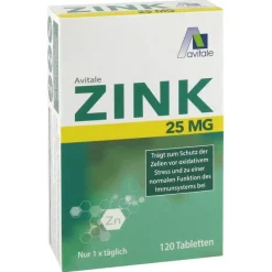 Discount Avitale Zink 25 mg Tabletten, 120 St