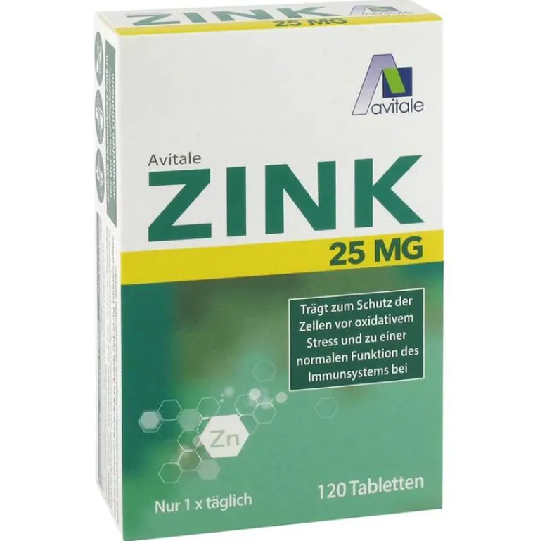 Discount Avitale Zink 25 mg Tabletten, 120 St
