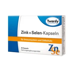 Best Twardy Zink + Selen Kapseln, 40 St