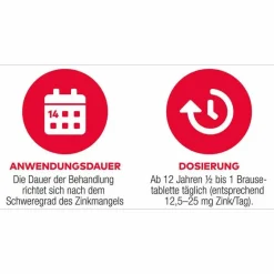 New ZINK AL 25 mg Brausetabletten, 20 St Zink