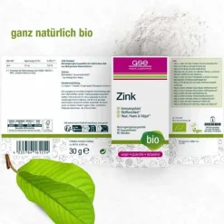 Best Zink Compact Bio Tabletten, 60 St Zink|Sonstige Bio Produkte