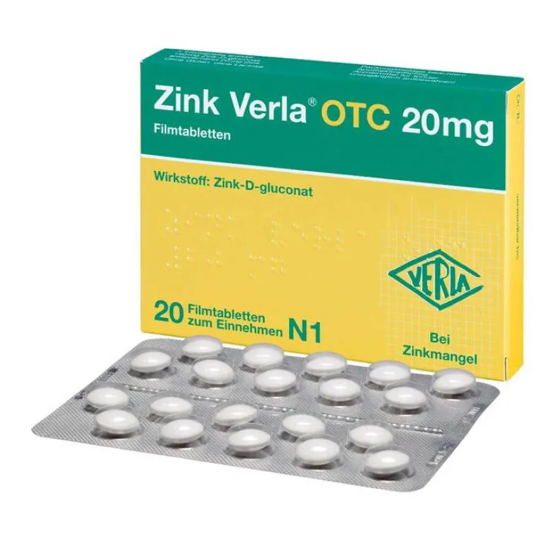 Zink ® OTC 20 mg Filmtabletten, 20 St Zink|Abwehrsteigerung