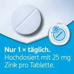 Best ® 25 mg hochdosierte Zink Tabletten, 100 St Zink