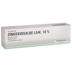 Clearance Abanta Pharma ZINKOXIDSALBE LAW, 10 %, 100 g