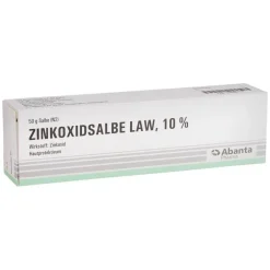 Best ZINKOXIDSALBE LAW, 10 %, 50 g Kinder Haut|Zinksalbe
