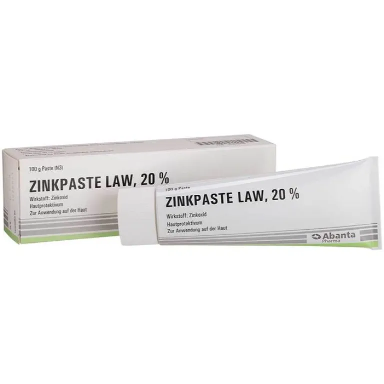 Sale ZINKPASTE LAW, 20 %, 100 g Zinksalbe