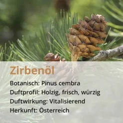 Online Zirbenöl naturrein ätherisch, 10 ml Aromatische Düfte