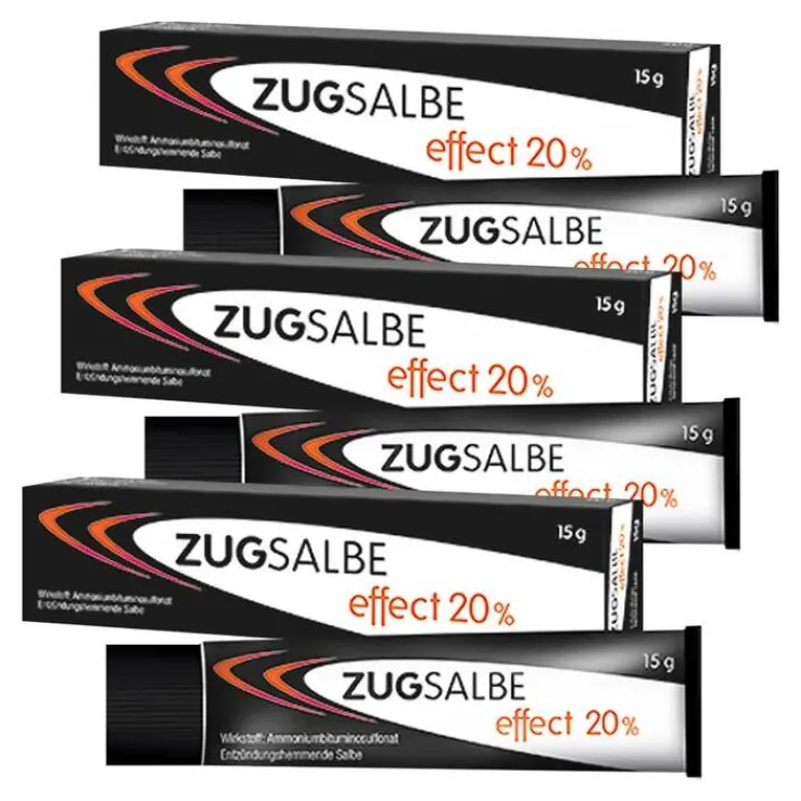 Zugsalbe effect 20% Salbe, 3x15 g