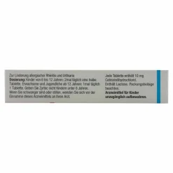 Online Filmtabletten, 20 St Cetirizin|Allergie Tabletten